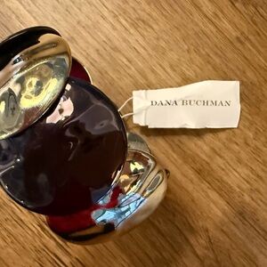 Dana Buchman Silver and Brown Bracelet NWT